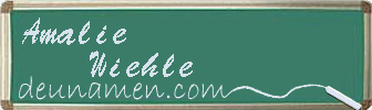 Amalie Wiehle Visitenkarte